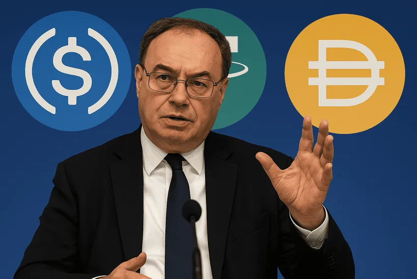 Andrew Bailey, Stablecoins