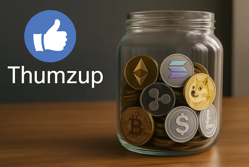 Media company Thumzup authorizes $250M crypto treasury across BTC, ETH, SOL, XRP, DOGE, LTC & USDC