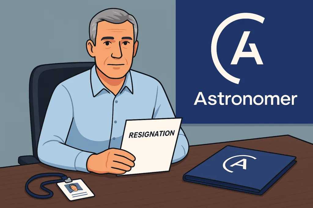 Astronomer CEO Andy Byron resigns