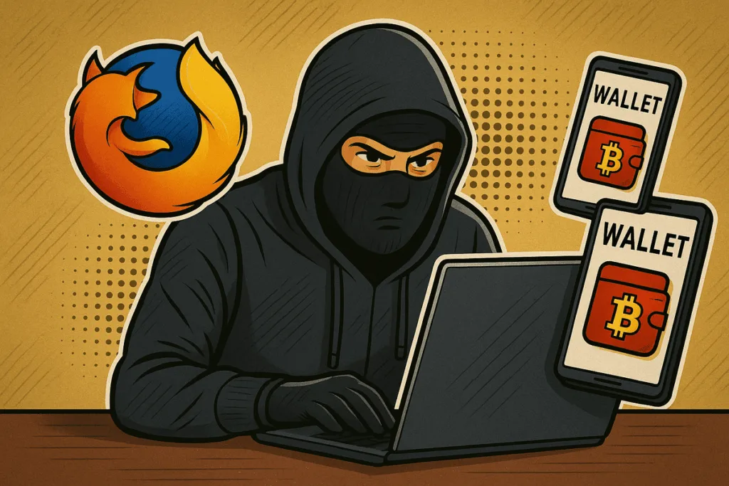 Crypto theft campaign hits Firefox users with wallet clones