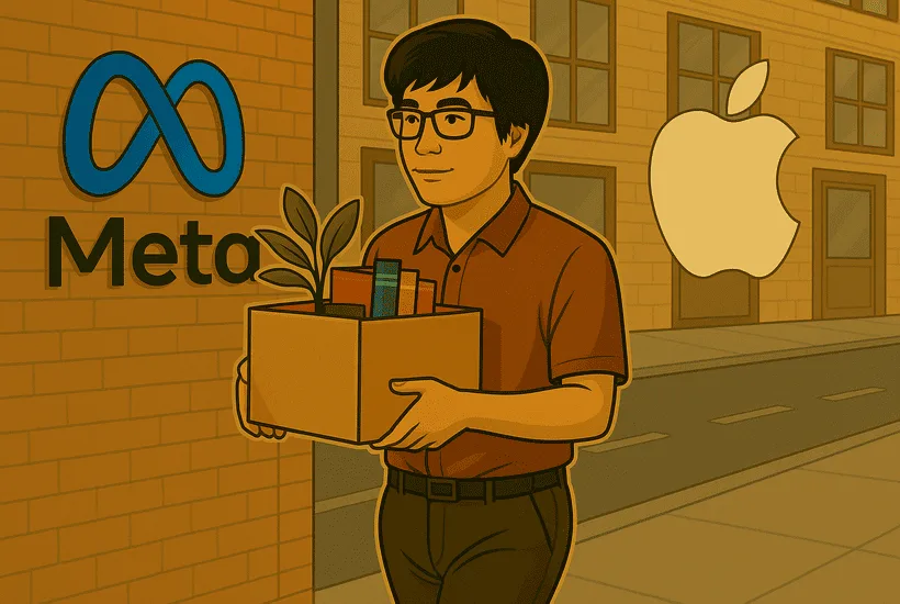 Apple’s Top AI Exec Leaves For Meta Amid Aggressive Hiring Trend