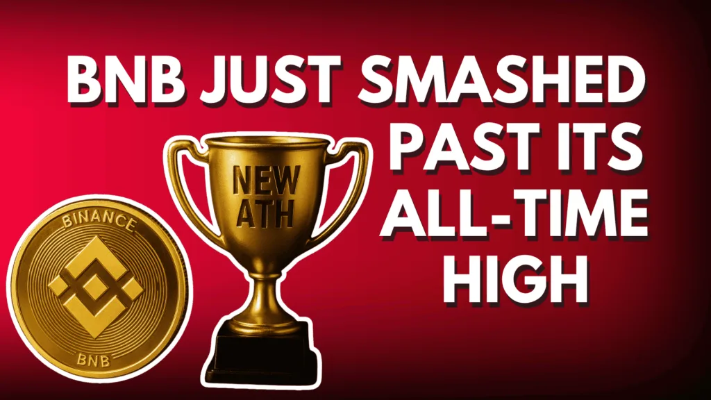 BNB just smashed past its all-time high