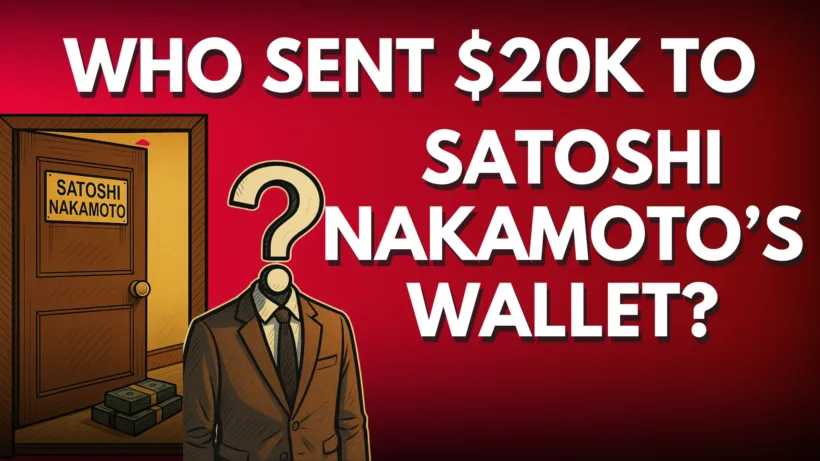 Who sent $20K to Satoshi Nakamoto's wallet?
