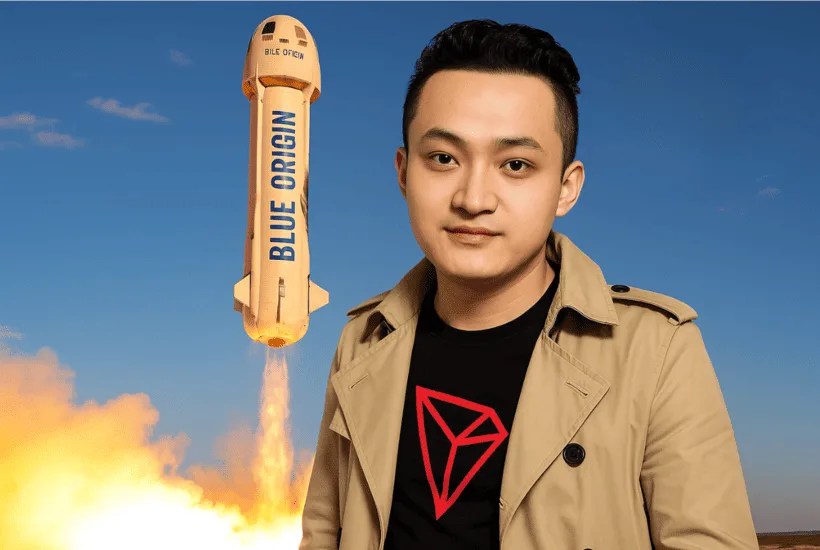 Tron Founder Justin Sun to Launch into Space on Blue Origin Mission