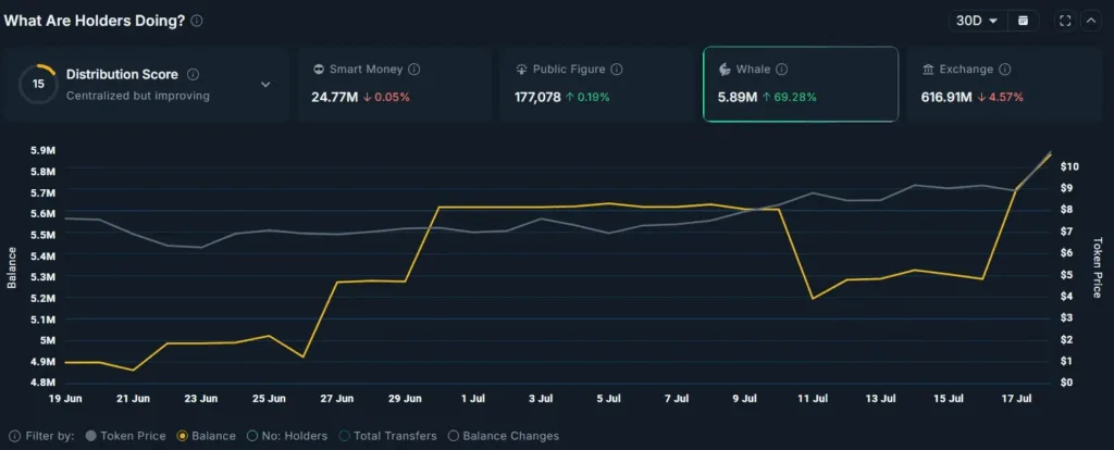 Uniswap jumps 23% as whale activity fuels bullish buzz