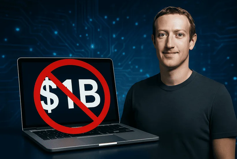 AI researcher ‘turns down $1bn pay offer from Mark Zuckerberg’