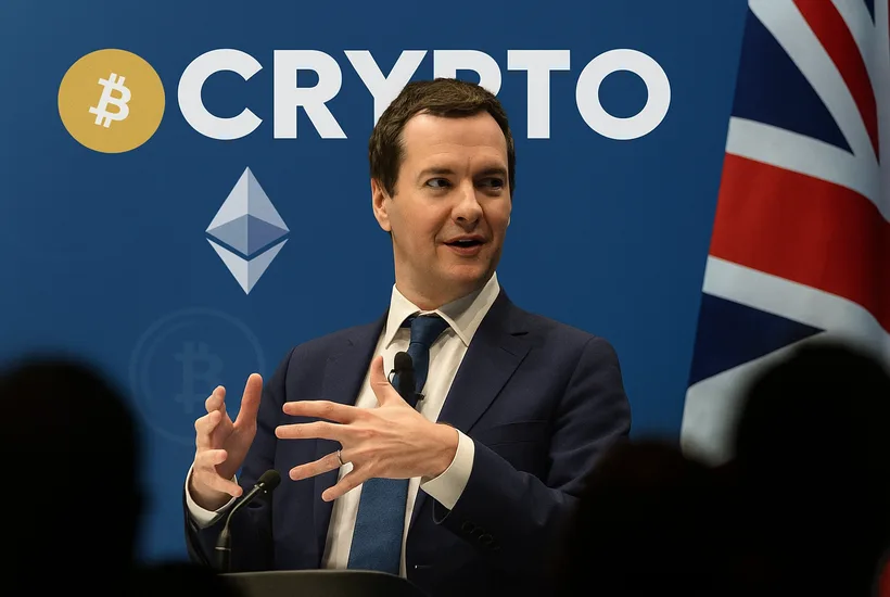 UK is being ‘left behind’ on crypto, says George Osborne
