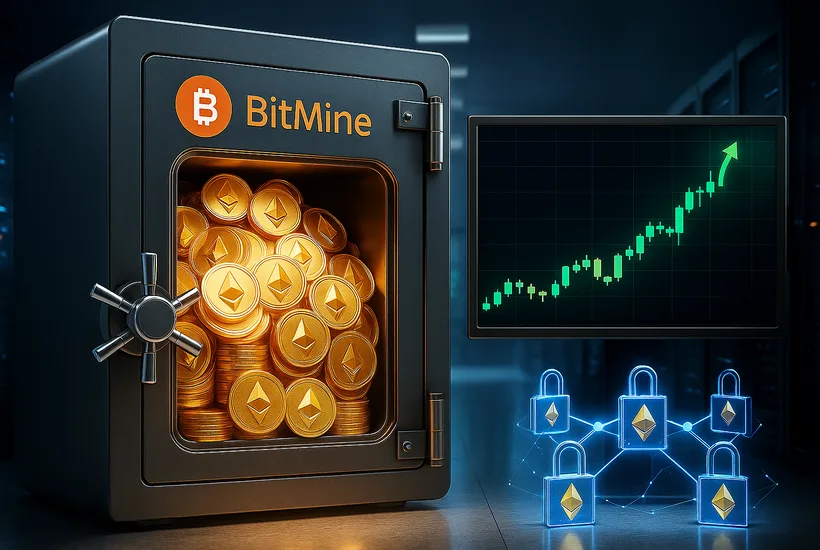BitMine’s Ether-Staking Holdings Top $3 billion Amid ETH Price Surge
