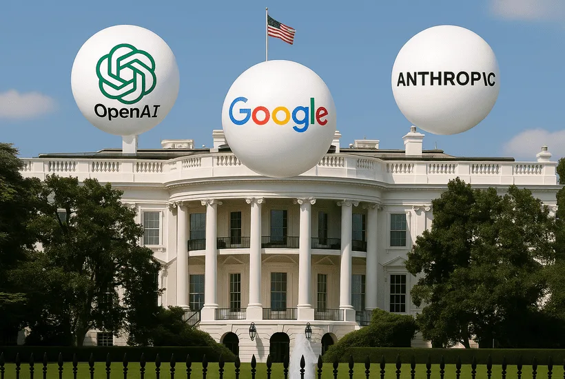 U.S. government has picked OpenAI, Google, and Anthropic to provide AI tools to federal agencies