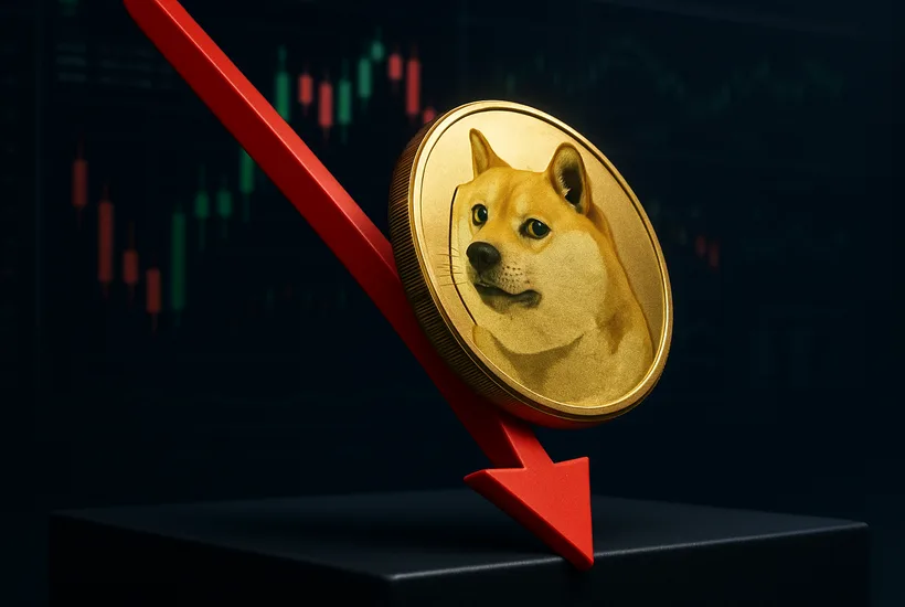 DOGE Sheds 5% as Volume Quadruples, Testing Key Support Zones