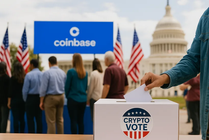 Coinbase-Backed Grassroots Organization Mobilizes 2.3M Voters Ahead of Key U.S. Crypto Legislation