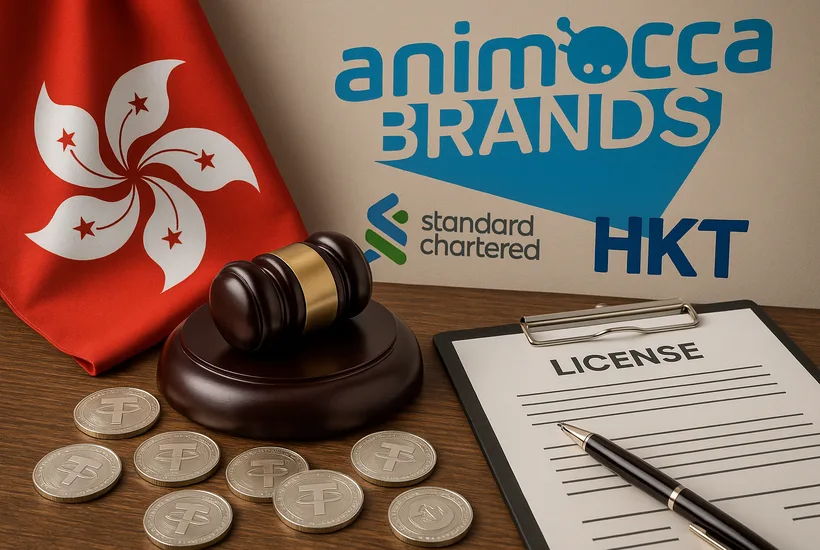 Animoca forms joint venture with Standard Chartered, HKT for Hong Kong stablecoin license