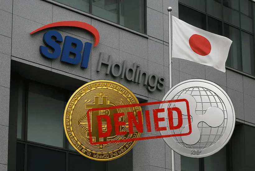 SBI Holdings denies reports it filed for Bitcoin-XRP dual ETF in Japan
