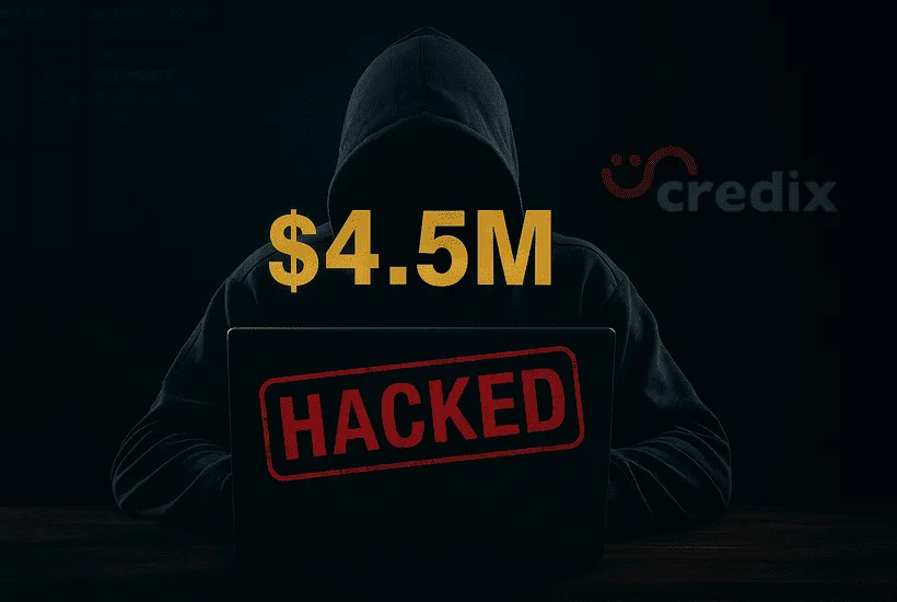 CrediX Finance team disappears after $4.5M hack
