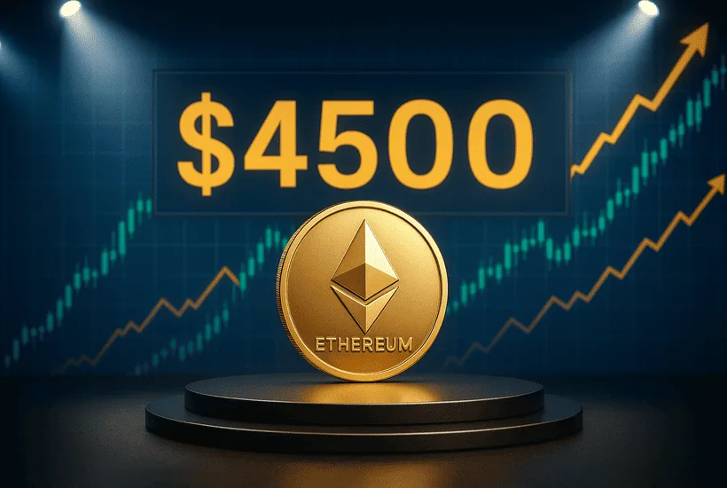 ETH breaches $4,500 first time in four years