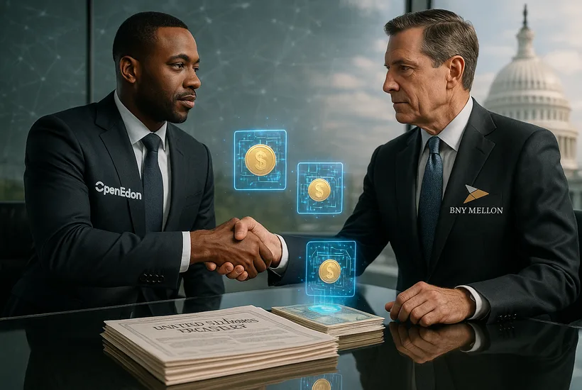 BNY Mellon to manage and custody assets backing OpenEden’s tokenized US Treasury fund