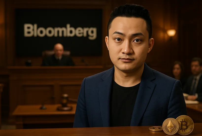 Justin Sun Takes Bloomberg to Court to Block Crypto Asset Reveal