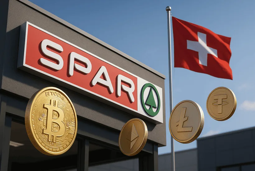 Spar rolls out nationwide stablecoin and crypto payments in Switzerland