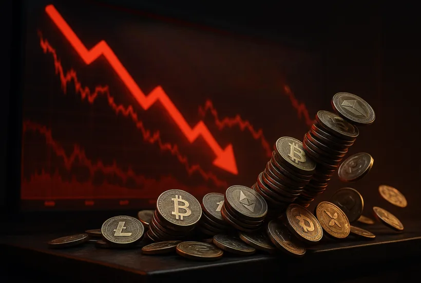 JUST IN: Over $100,000,000,000 wiped out from the crypto market cap in the past 24 hours.