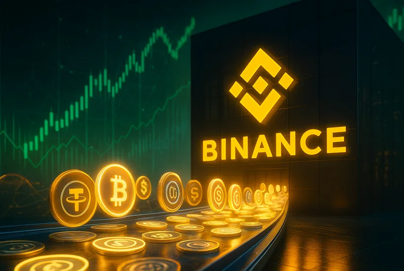 $1.82B in stablecoins flowed into Binance, per CryptoQuant.