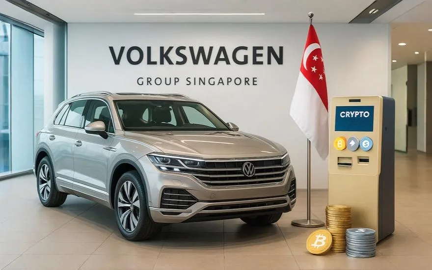 Volkswagen Group Singapore (VGS) rolls out crypto payments