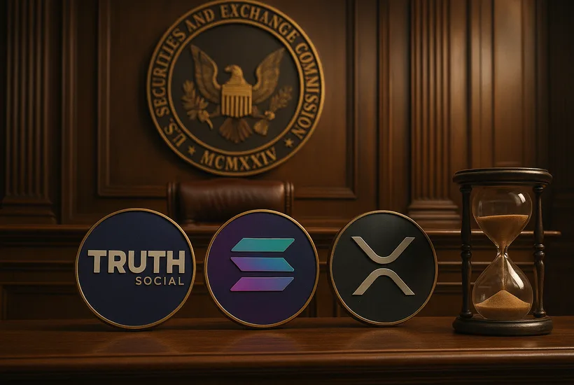 SEC pushes back decisions on Truth Social, Solana, XRP crypto ETFs