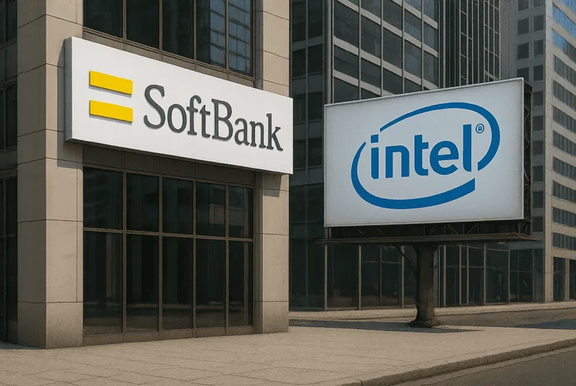 Softbank says it will buy $2 billion stake in Intel