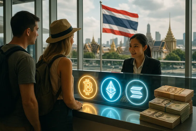 Thailand Launches Crypto-to-Fiat Conversions for Tourists