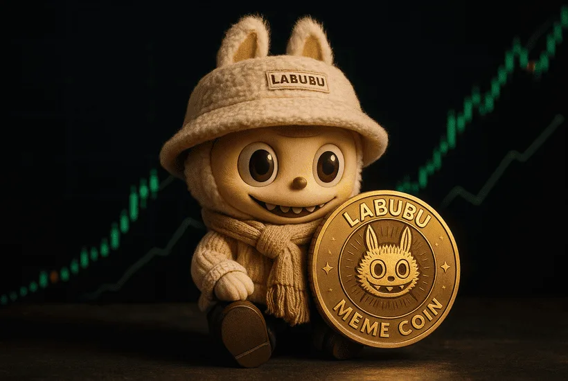 LABUBU meme coin surge 12,000% market cap before downturn