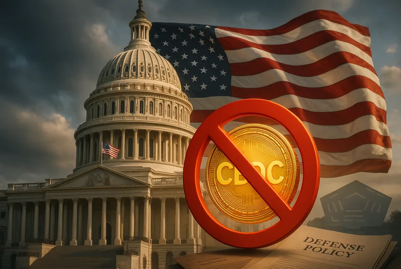U.S. Defense Bill Adds CBDC Ban to Protect Financial Privacy