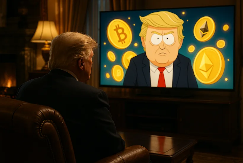 ‘South Park’ rips into Trump’s crypto ties in latest episode