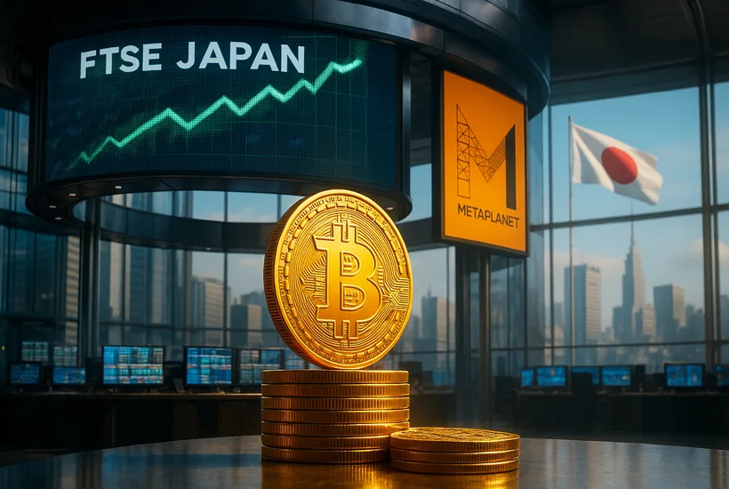Metaplanet Joins FTSE Japan Index, Continues to Stack Bitcoin