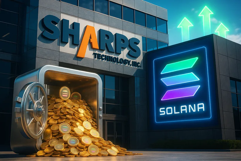Sharps Technology's stock soars after pivoting to Solana with $400 million treasury plan