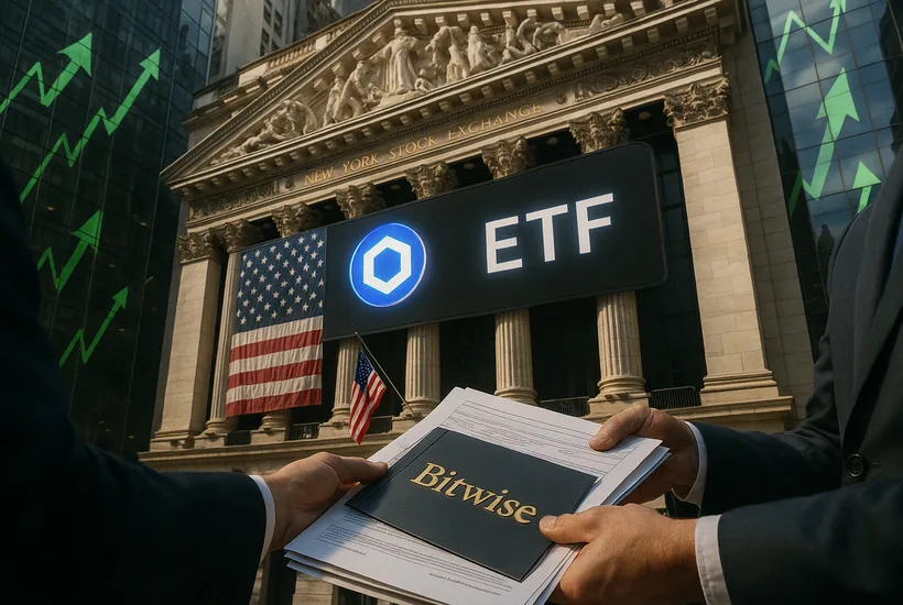 Bitwise first in line to file for spot Chainlink ETF