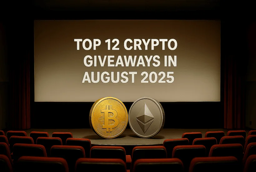 Top 12 Crypto Giveaways in August 2025
