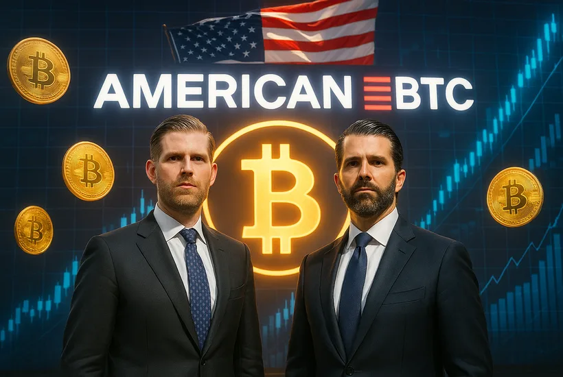 American Bitcoin, backed by Trump's sons, aims to start trading in September
