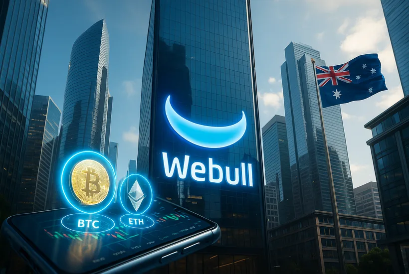 Trading app Webull launches crypto service in Australia