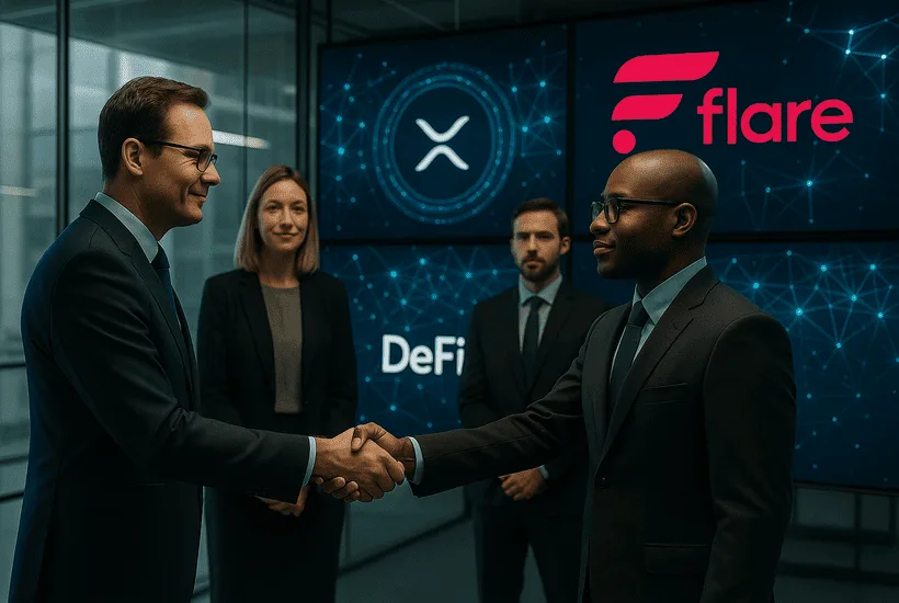 Everything Blockchain Inc. adopts Flare’s XRPFi framework for corporate treasury yield