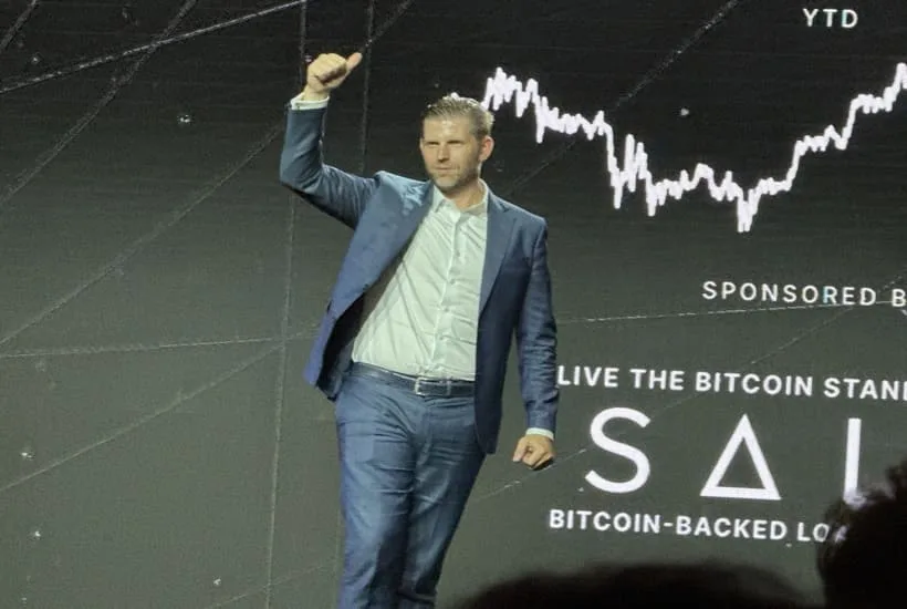 Eric Trump: Bitcoin Asia