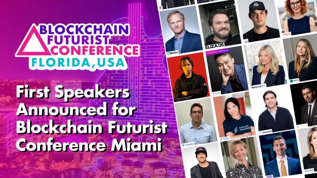 First speakers announced for Blockchain Futurist Conference Miami