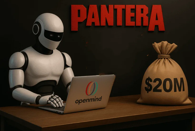 Pantera leads $20 million raise for OpenMind's decentralized operating system for robots