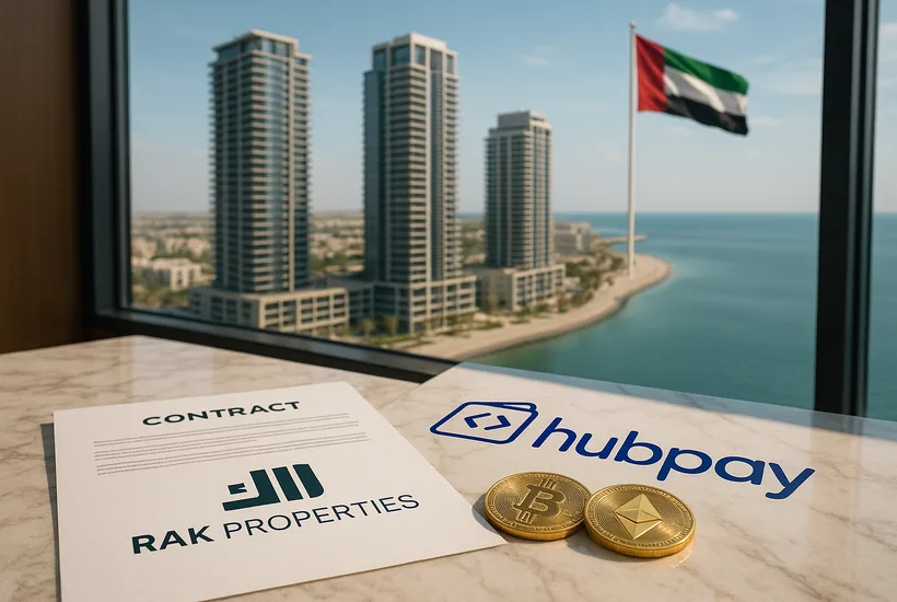 RAK properties partners with Hubpay to enable crypto payments for real estate in Ras Al Khaimah