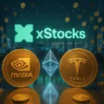 XStocks launches on Ethereum with 60 tokenized stocks, including Nvidia and Tesla