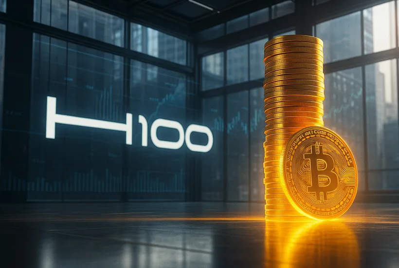H100 crosses 1000 BTC in bitcoin investments