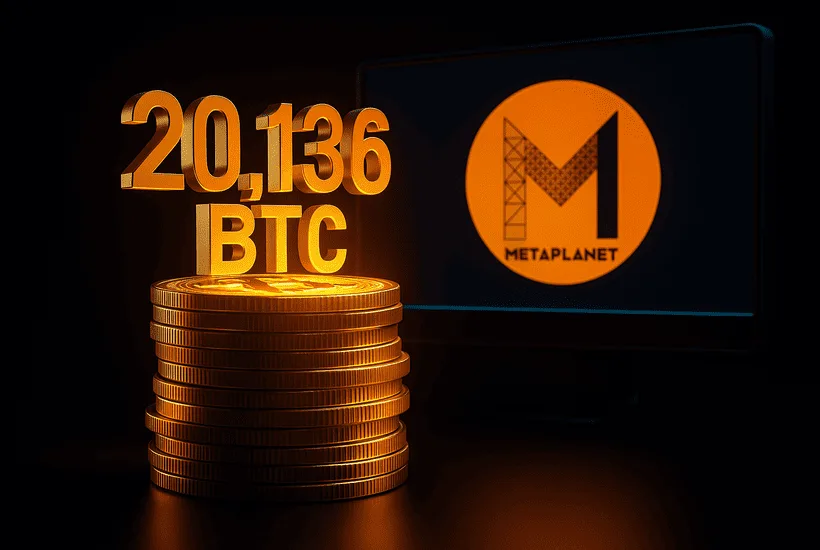 Metaplanet acquires 136 BTC, pushing total stash to 20,136 BTC