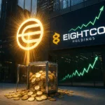 Fintech Eightco shares skyrocket on move to amass cryptocurrency worldcoin