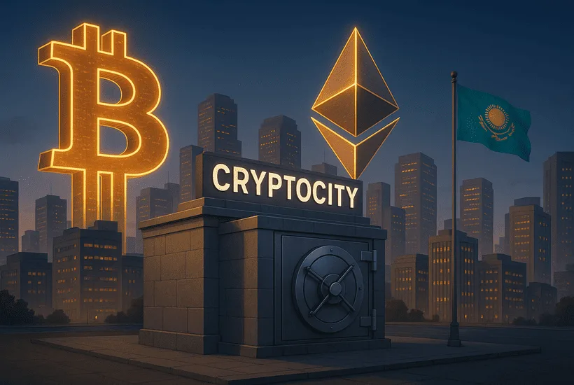 Kazakhstan plans state crypto reserve and 'CryptoCity' by 2026