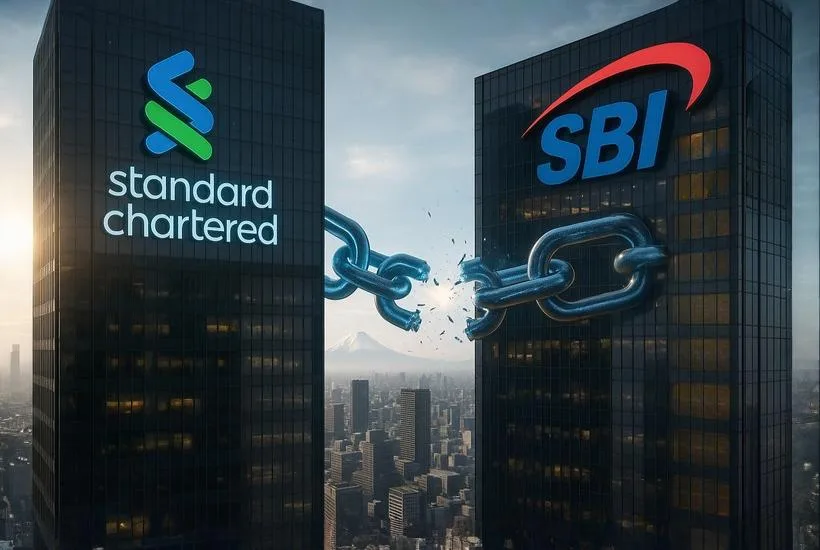 StanChart-Backed Crypto Custodian Ends Japan Venture With SBI