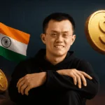 CZ asks India to adopt innovation as rupee falls to record low against U.S. dollar