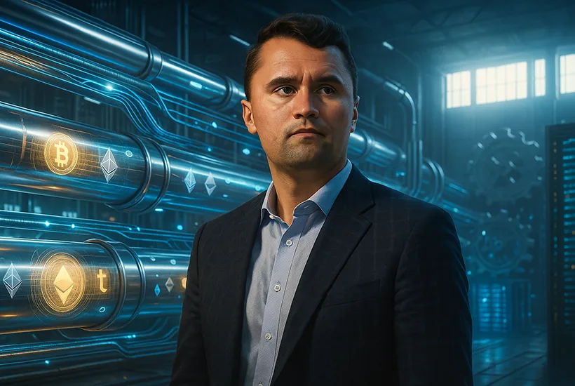 Charlie Kirk: Invested in the plumbing of crypto